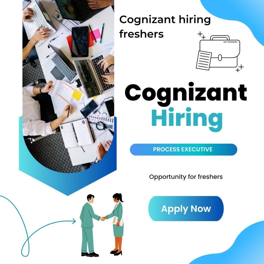 Cognizant is hiring for Freshers-Apply Now ||2023
