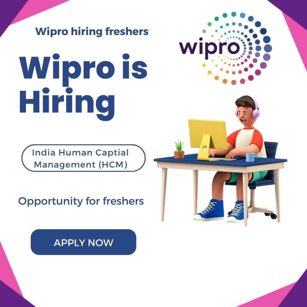 Wipro is hiring for freshers-Apply Now ||2023