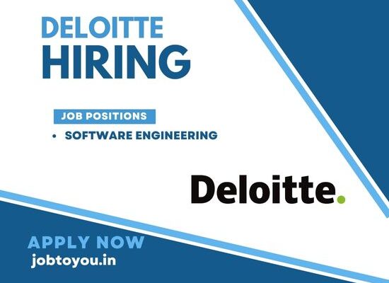 Deloitte is hiring for Software Engineering-Apply now ||2023
